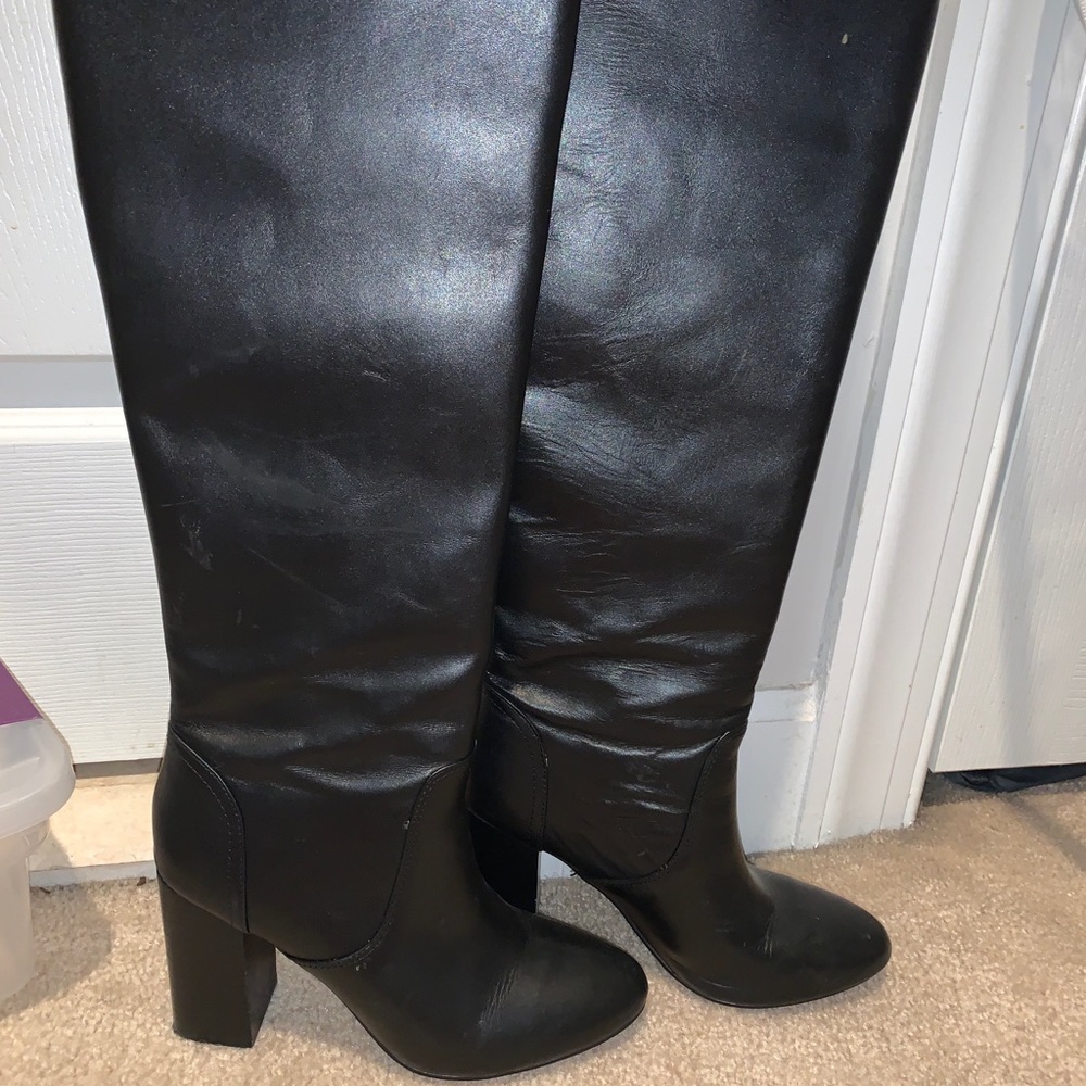 Steve Madden Eton Blocked Heel Boots